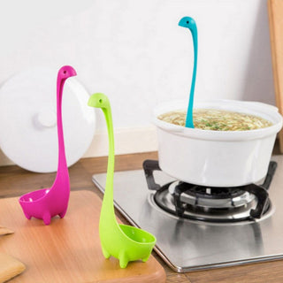 Swan Soup Ladle | Tall Ness Monster Colander Spoon Ladle