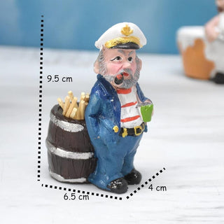 Nautical Captain Toothpick Holder: Perfect Home and Restaurant Table Decor