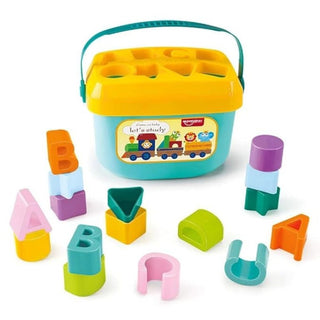 Baby First Blocks – Shape n Alphabet Sorter Toy for Kids 6 Months+