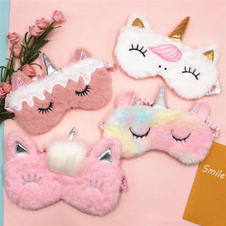 Unicorn Plush Eye Mask - Geekmonkey