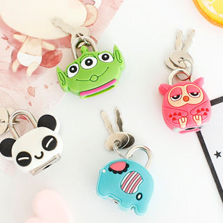 Mini Metal Lock With Key | Cute Waterproof Key Lock for Cabinets