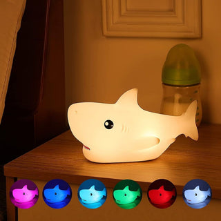 Cute Shark LED Night Light