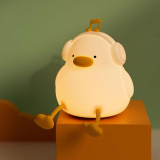 Tap-a-Duck: Soft Silicone Touch Lamps for Kids n Adults