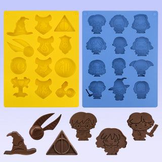 Harry Silicone Chocolate Mould – Magical Candy Tray for Wizarding Fans