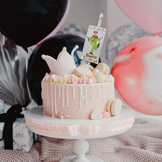 Surprise Pop-Up Banner Birthday Candle