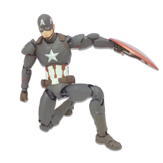 Captain America Articulated Action Figure – Heroic Edition