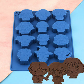 Harry Silicone Chocolate Mould – Magical Candy Tray for Wizarding Fans
