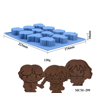 Harry Silicone Chocolate Mould – Magical Candy Tray for Wizarding Fans
