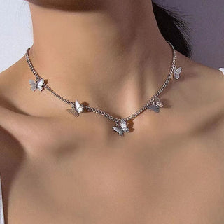 Beauteous Butterflies Neckpiece