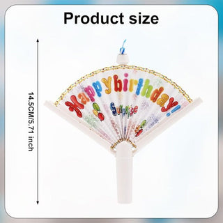 Surprise Pop-Up Banner Birthday Candle