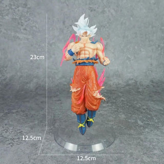 Ultra Instinct Goku Figurine | Dragon Ball Z Collectible (Floating Pose | 23 cm)