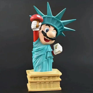 Super Mario Liberty Figure – PVC Crossover Collectible (20cm)