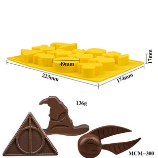 Harry Silicone Chocolate Mould – Magical Candy Tray for Wizarding Fans