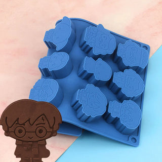 Harry Silicone Chocolate Mould – Magical Candy Tray for Wizarding Fans