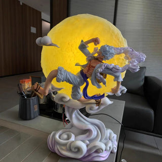 Gear 5 Luffy LED Lamp – One Piece Resin Action Figure