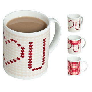 Surprise Love Mug | Heat Sensitive Color Changing I Love U Mug