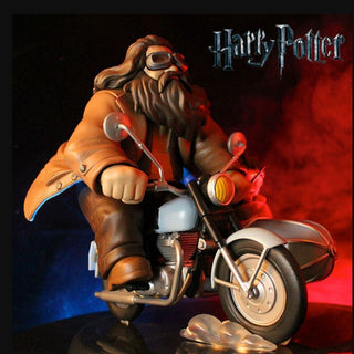 Capture the Magic: Hagrid & Harry Bike Race Diorama | Collectibles for Harry Fans - Geekmonkey
