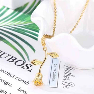 Rose Pendant Necklace