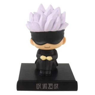 Jujutsu Kaisen Bobblehead | Gojo - Yuji Bobble with Mobile Holder - Anime Gift