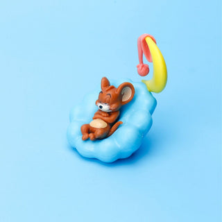Sleepy Tom n Jerry Figurines | Cute Car Decor Gifts for Sleepy Heads