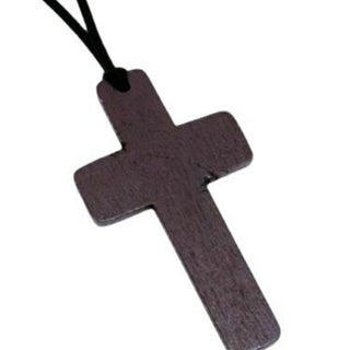 Faithbound – Leather Cross Pendant