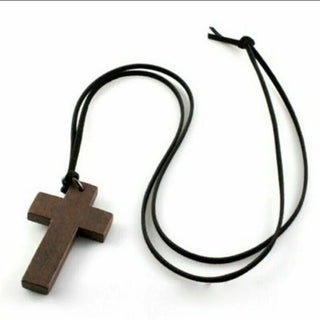 Faithbound – Leather Cross Pendant