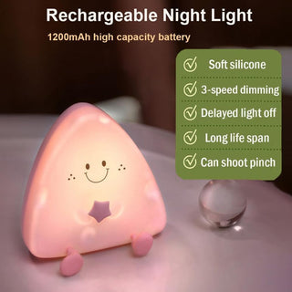 Say Cheese Night Light | USB Rechargeable Lamp