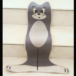 Cartoon Cat Rug for Stairs | Funny Tom Cat Mat