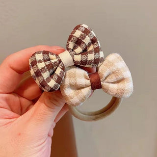 Cozy Cocoa Bows – Set of 4