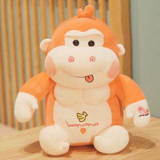 Body Builder Monkey Toy | Soft Toy 2 Pack Abs for Gym Lovers