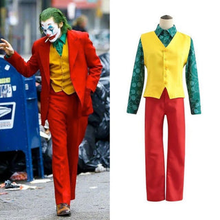 Joker Cosplay Costume – Gotham’s Iconic Villain Outfit