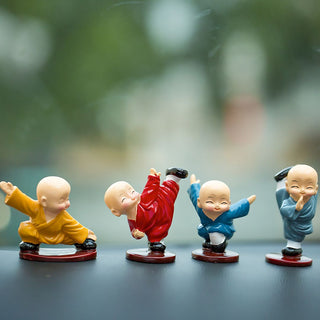 Colorful Kung Fu Monks