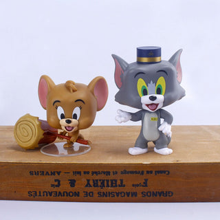 Tom & Jerry Figurine Set - The Unbeatable Duo | Forever Fighters Collectible Figurines