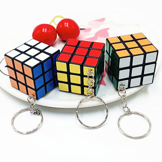 Mini Rubik Cube Keychain