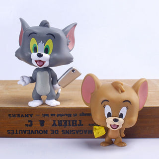 Tom & Jerry Figurine Set - The Unbeatable Duo | Forever Fighters Collectible Figurines