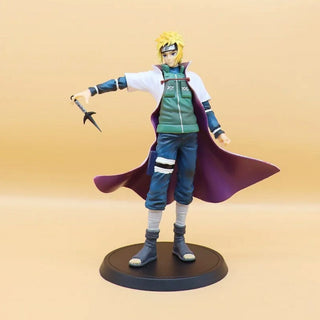Namikaze Minato Action Figure | Anime Naruto Figurines with Stand - 26 cm