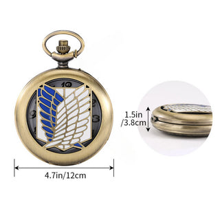 Attack on Titans Pocket Watch | Classic Retro Gifts