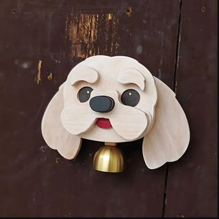 Dog Shape Door Bell Chime – Press Ringer for Home Décor