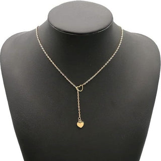 Heart in Heart Necklace