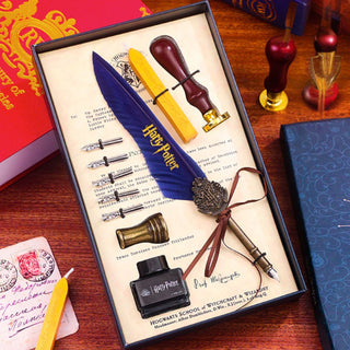 Wizard Letter Kit - Mini Quill Writing Set with Wax Seal Stamp
