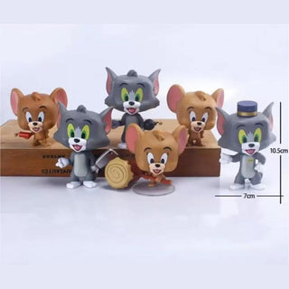 Tom & Jerry Figurine Set - The Unbeatable Duo | Forever Fighters Collectible Figurines