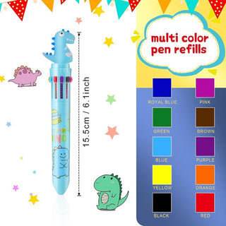 Dino Decennial Multi Color Ballpoint Pen