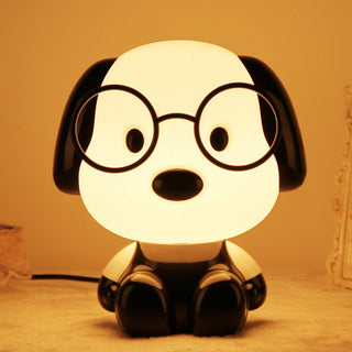 Cute Dog Night Light | Doctor Doggo Table Lamp for Kids Room