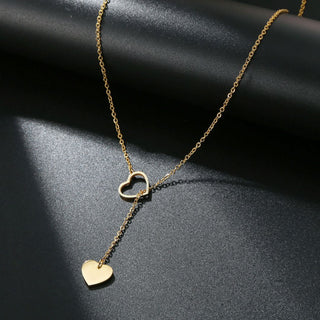 Heart in Heart Necklace
