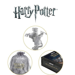 Wizard Chess Set | Magical Battle Chess Game with Detailed Pieces