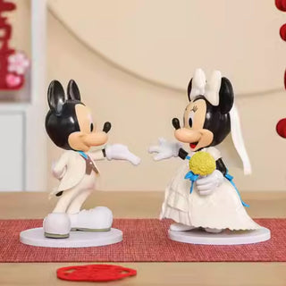 Mickey Weds Minnie Figurine | Newly Wed Couple Figurine