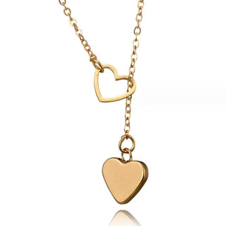 Heart in Heart Necklace
