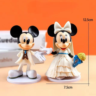Mickey Weds Minnie Figurine | Newly Wed Couple Figurine