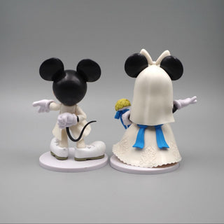 Mickey Weds Minnie Figurine | Newly Wed Couple Figurine