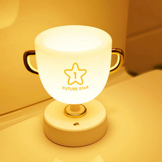 Future Star Trophy LED Lamp and Pen Stand | Victory Cup Lamp
